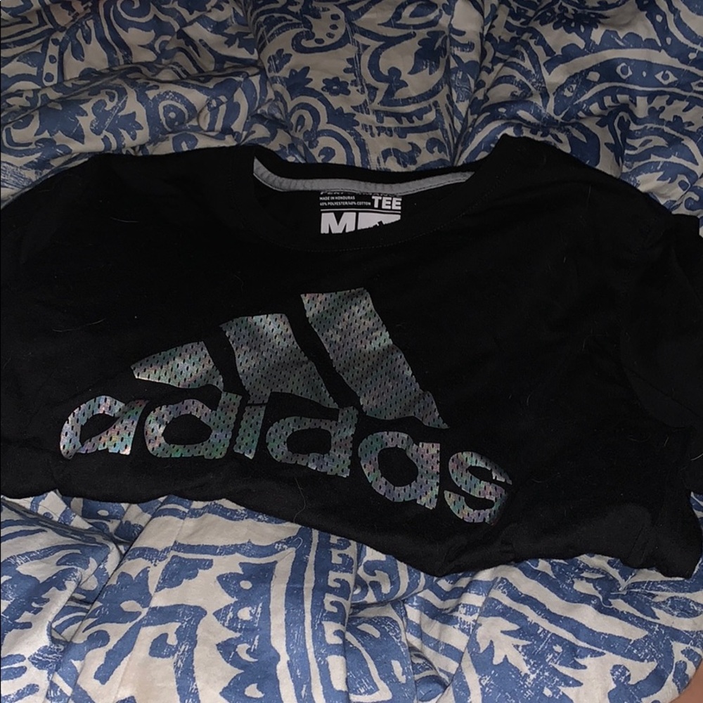 Black Adidas  shirt